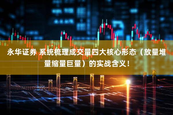 永华证券 系统梳理成交量四大核心形态（放量堆量缩量巨量）的实战含义！